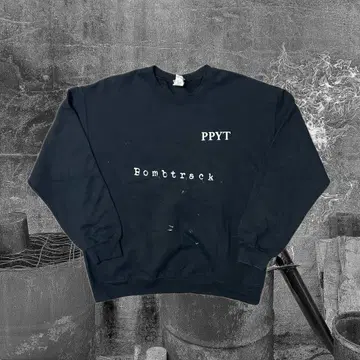 Bombtrack 짧은 기장 박스 길단 맨투맨 L 사이즈