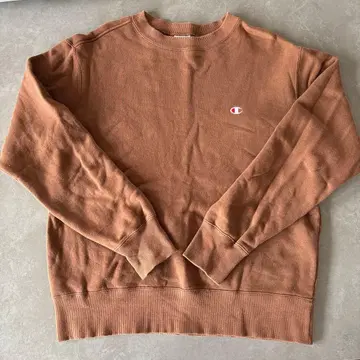 Champion 브라운 크루넥 트레이닝복 가격 인하