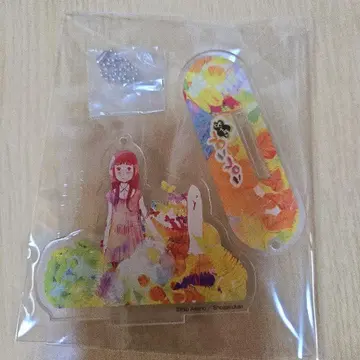 아사노 이니오 잘자 푸푸 아크릴 스탠드 키링