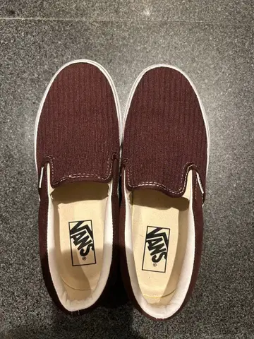 VANS 브라운 슬립온