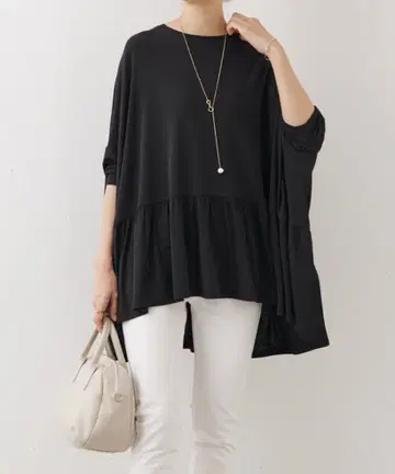 새상품급 2024 모델 비어즐리 트로미 저지 오버 사이즈 T 티셔츠 블랙