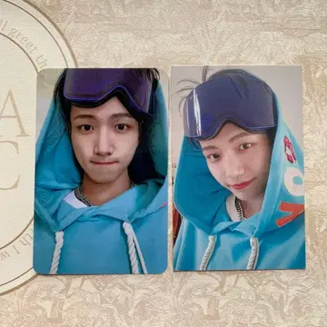 BOYNEXTDOOR 사전녹화 WHO! 한정판 트레이딩 카드 2장 재희