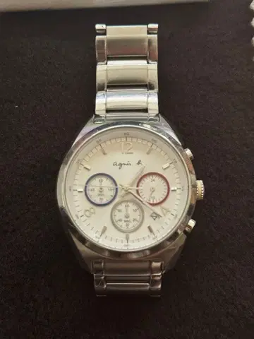 배터리 교환 완료 에네스베 크로노그래프 VD53-K200 쿼츠