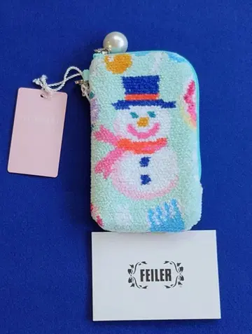 FEILER 러브러리 캔디 오너먼트 키 & 카드 파우치 WEB 한정판