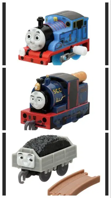 캡슐 프라레일 일하는 기관차들 편 토마스 티모시 화차