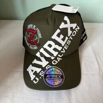 AVIREX 올리브색 캡 U.S. AIR FORCE