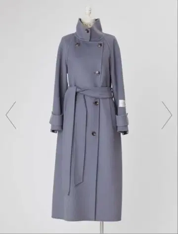 SNIDEL 우로코 캐시미어 롱 코트 벨트 포함