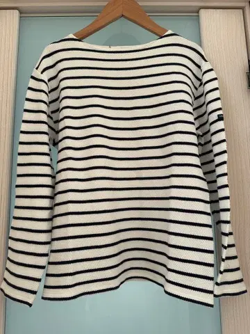 SAINT JAMES 보더 니트 긴팔