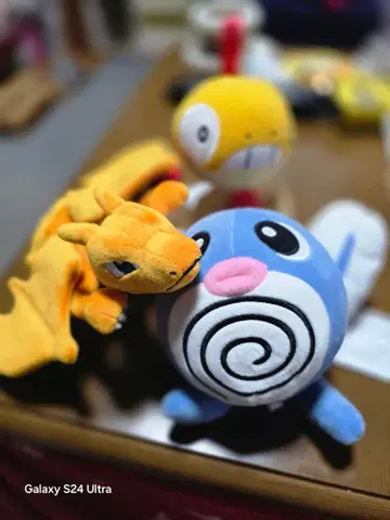 초인기! 3체! 포켓몬 편안한 시간 봉제 인형 리자몽, 찌리리공, 니드런