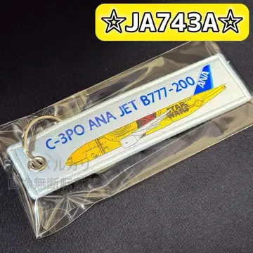 ANA JA743A 플라이트 택 특별 도색 C-3PO 스타 워즈 B777