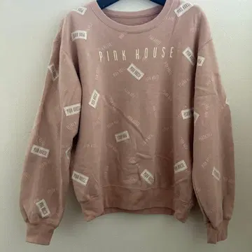 PINK HOUSE 로고 프린트 트레이닝복