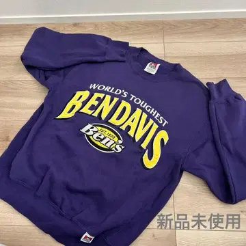 BENDAVIS 보라색 맨투맨 EST.1935