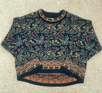 TODAYFUL 투데이풀 자카드 꽃무늬 니트 풀오버