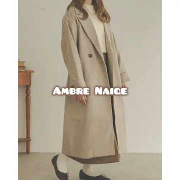 Ambre Naige 앙브르네쥬 오버코트 라이트 베이지