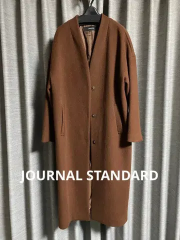 JOURNAL STANDARD 롱 코트 브라운
