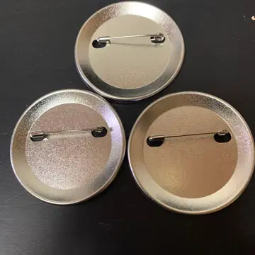 중고품 메탈제 핀 배지 3개 세트 15-587