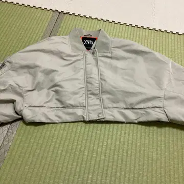 라이트 그레이 MA-1 자켓 M 사이즈