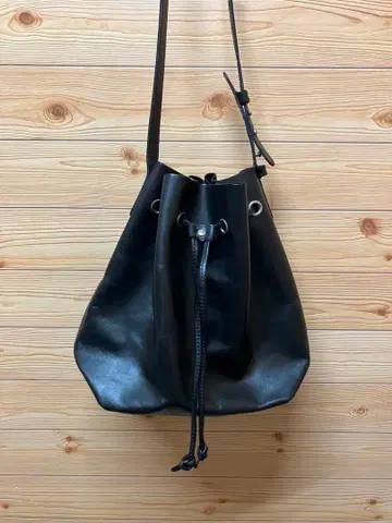 tusting 복조리 리얼 가죽 레어 숄더 잉글랜드제 블랙