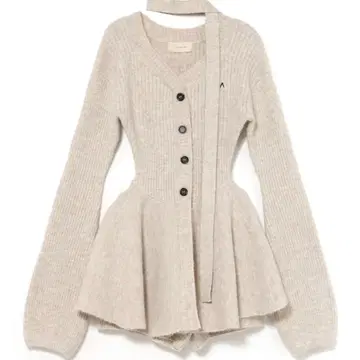 andmary Dahlia 튜닉 세트 베이지