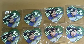 닌타마 란타로 난자타운 하트 캔뱃지 시오에 분지로