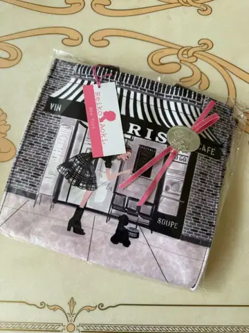 새상품 Reiko Aoki 토트백 Cafe Paris