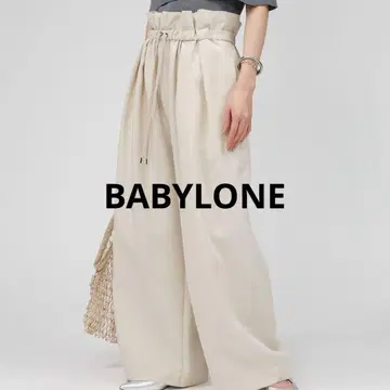 2025 2.2만 바빌론 드로스트 와이드 팬츠 이지 팬츠 하이웨스트