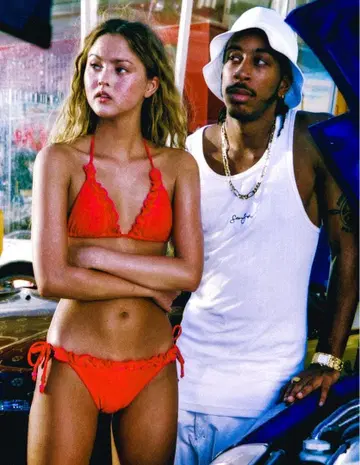 루다크리스 착용 션 존 탱크탑 세트