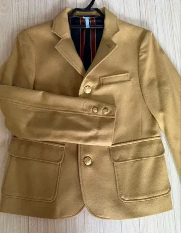 레어! BEAMS BOY 테일러드 자켓 카멜