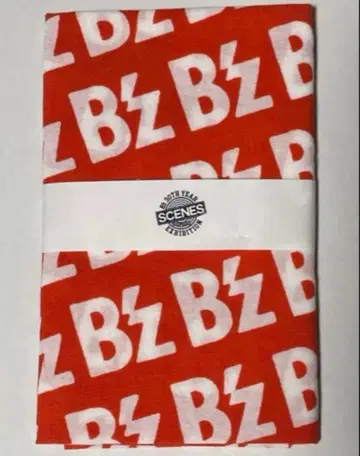 B'z SCENES 카마와누 수건 주홍 30주년 한정판
