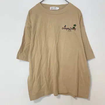 데셍 Dessin 반팔T셔츠 코튼 혼방 크루넥 월드