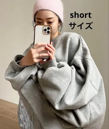 오스미츠키 슈퍼 오버 맨투맨 short 그레이