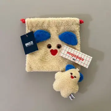 [새상품] mojojojo BREEZE 모티브 복조리 참 2세트 곰