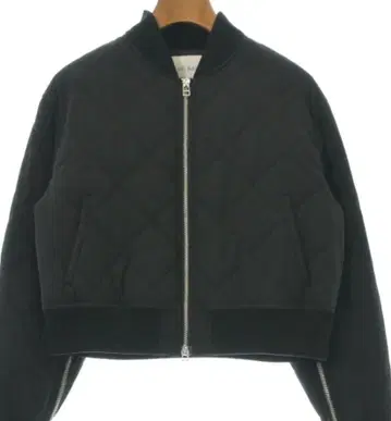 LE CIEL BLEU 레이스 바시티 자켓 블루종