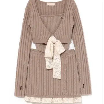 andmary Sasha lace set up beige