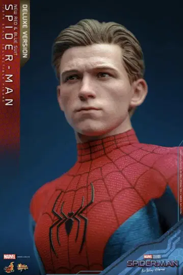 [ 새상품급 ] 핫토이즈 스파이더맨 뉴 레드&블루 슈트 DX