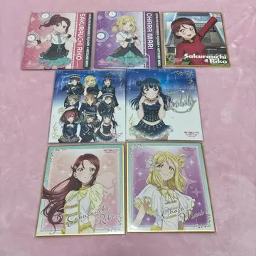 러브 라이브 선샤인 길키스 아트 패널 색지 묶음 판매