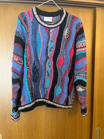 COOGI 다색 스웨터 M 사이즈