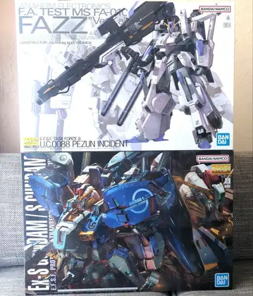 MG Ex-S 건담 & FAZZ ver.ka 세트