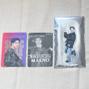 RESISTANCE 마에노 슈이치 아크릴 스탠드 트레이딩 카드