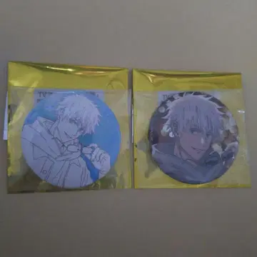 주술회전 말큐브 트레이딩 홀로 캔뱃지 일루미네이션 고죠 사토루