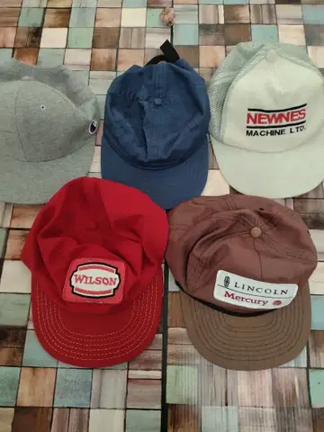 미국 기업 등 캡 세트