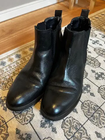 사이드 고어 부츠 NUMBER TWENTY ONE 블랙 이탈리아제 36