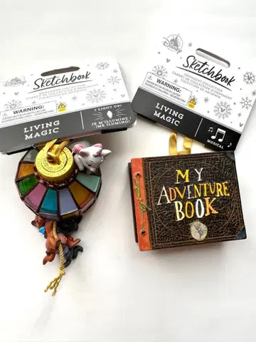 디즈니 스토어 오너먼트 업 어드벤처북 올댓 재즈