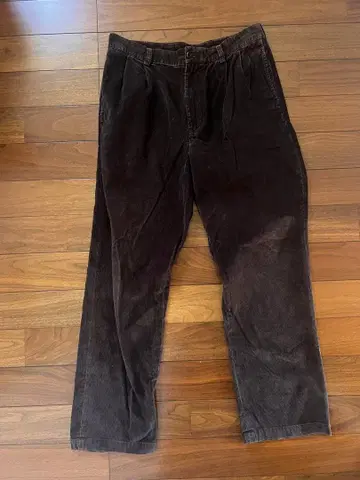 NAUTICA 코듀로이 팬츠 36x31 다크 브라운