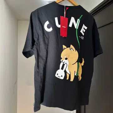 CUNE 셔츠 사이즈 3 뒷면 시바견