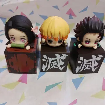 귀멸의 칼날 피규어 세트 탄지로 네즈코 젠이츠