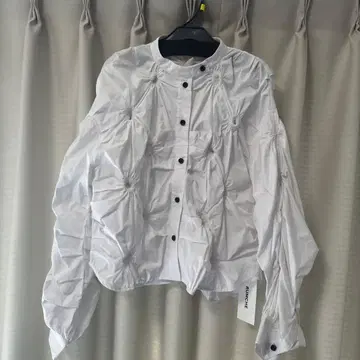 RUMCHE 스모킹 셔츠 / White