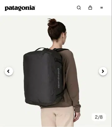 파타고니아 블랙홀 더플 40리터