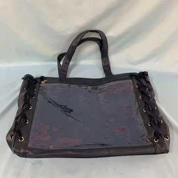 네이비 레이스업 이타백 L 사이즈 WEGO