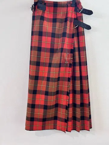 O'NEIL OF DUBLIN 체크 무늬 플리츠 스커트